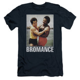 Rocky Bromance Adult 30/1 T-Shirt Navy