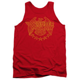 Wonder Woman Wonder Eagle Adult Tank Top Original T-Shirt Red