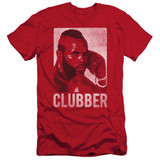 Rocky III Clubber Lang Adult 30/1 Classic T-Shirt Red