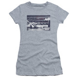 Rocky American Will Junior Women's Sheer Classic T-Shirt Athletic Heather