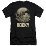 Rocky Feeling Strong Adult 30/1 Classic T-Shirt Black