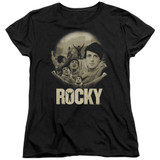 Rocky Feeling Strong Women's Classic T-Shirt Black