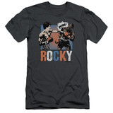 Rocky Rocky Pow Adult 30/1 Classic T-Shirt Charcoal