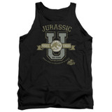 Jurassic Park Jurassic U Adult Tank Top T-Shirt Black