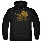 Jurassic Park Tri Mount Adult Pullover Hoodie Sweatshirt Black