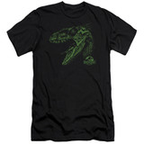 Jurassic Park Raptor Mount Adult 30/1 T-Shirt Black