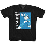 Mega Man Mega Man JPN Black Toddler T-Shirt