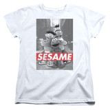 Sesame Street Sesame Women's T-Shirt White