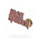 Iron Maiden Enamelled Logo Pin Badge by Alchemy of England