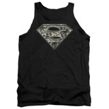 Superman All About The Benjamins Adult Tank Top T-Shirt Black