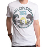 Blondie 1974 Adult T-Shirt White