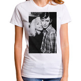David Bowie and Debbie Harry Junior Women's T-Shirt White