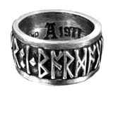 Runeband Ring by Alchemy of England