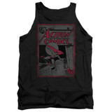 Superman Action Comics 23 Adult Tank Top T-Shirt Black