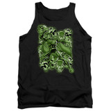 Superman Metallo Mayhem Adult Tank Top T-Shirt Black