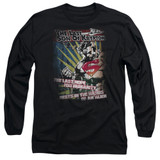 Superman Last Hope Adult Long Sleeve T-Shirt Black