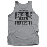 Superman Property Of MU Adult Tank Top T-Shirt Athletic Heather