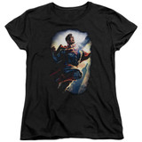 Superman Ck Superstar Women's T-Shirt Black