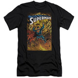 Superman One Adult 30/1 T-Shirt Black