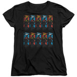 Superman Super Booths Women's T-Shirt Black