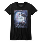 Monster Hunter Iceborn Keyart Black Junior Women's T-Shirt