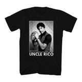Napoleon Dynamite Uncle Rico Black Adult T-Shirt