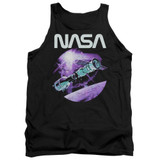 NASA Come Together Adult Tank Top T-Shirt Black