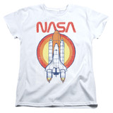 NASA Shuttle Circle Women's T-Shirt White
