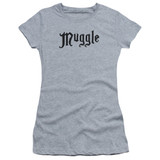 Harry Potter Muggle Junior Women's T-Shirt Athletic Heather