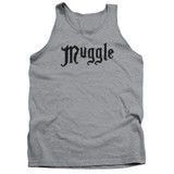 Harry Potter Muggle Adult Tank Top T-Shirt Athletic Heather