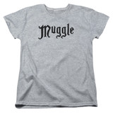 Harry Potter Muggle Women's T-Shirt Athletic Heather