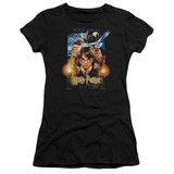 Harry Potter Movie Poster Junior Women's T-Shirt Black
