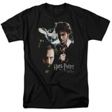 Harry Potter Harry And Sirius Adult 18/1 T-Shirt Black