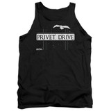 Harry Potter Privet Drive Adult Tank Top T-Shirt Black