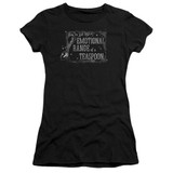 Harry Potter Order Of Pheonix Teaspoon Junior Women's T-Shirt Black