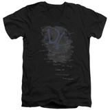 Harry Potter Dumbledores Army Adult V-Neck T-Shirt Black