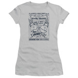 Harry Potter Skiving Snackbox Junior Women's T-Shirt Silver