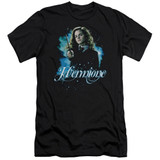 Harry Potter Hermione Ready Premium Adult 30/1 T-Shirt Black