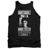 Harry Potter Undesirable No 1 Adult Tank Top T-Shirt Black
