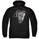 Harry Potter Nowhere Is Safe Adult Pullover Hoodie Sweatshirt Black