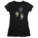 Harry Potter Hero Heads Junior Women's T-Shirt Black