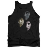 Harry Potter Hero Heads Adult Tank Top T-Shirt Black