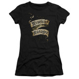 Harry Potter Mischief Managed Junior Women's T-Shirt Black