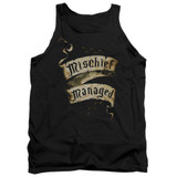 Harry Potter Mischief Managed Adult Tank Top T-Shirt Black