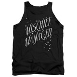 Harry Potter Mischief Managed 4 Adult Tank Top T-Shirt Black