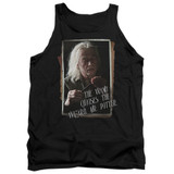 Harry Potter Olivander Adult Tank Top T-Shirt Black