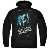 Harry Potter Bellatrix Full Body Adult Pullover Hoodie Sweatshirt Black