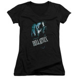 Harry Potter Bellatrix Full Body Junior Women's V-Neck T-Shirt Black