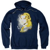 Harry Potter Luna Closeup Adult Pullover Hoodie Sweatshirt Navy