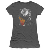 Harry Potter Ron Portrait Junior Women's T-Shirt Charcoal